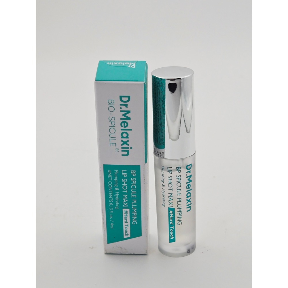 Dr.Melaxin BP Spicule Plumping Lip Shot Maxi Hard Touch Clear Gloss 4ml NEW